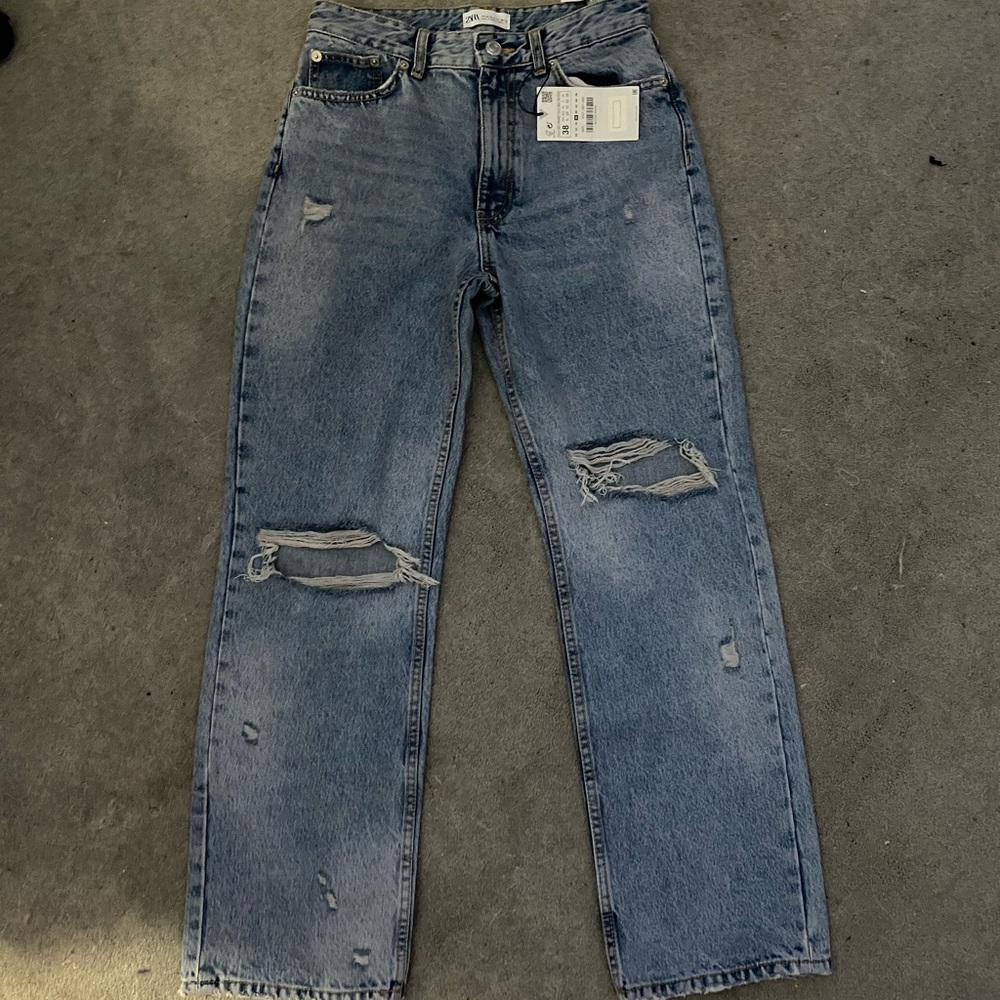 NWT Zara wide leg jeans